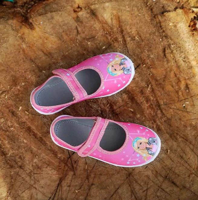 Raweks dětské bačkory/balerínky Dorotka D38 Barbie
